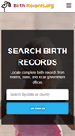 Mobile Screenshot of birth-records.org